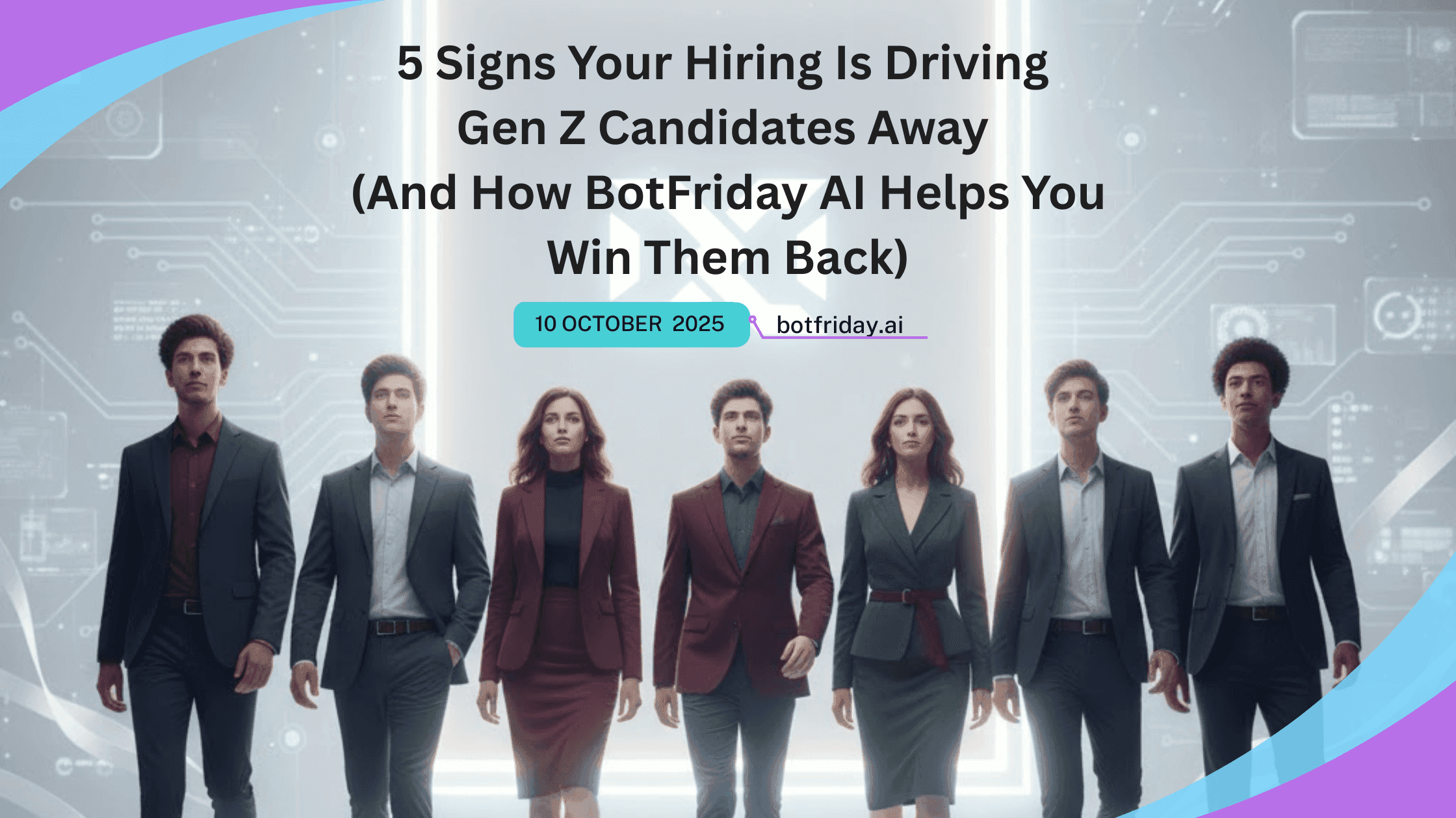 5 Signs Your Hiring Is Driving Gen Z Candidates Away (And How BotFriday AI Helps You Win Them Back)